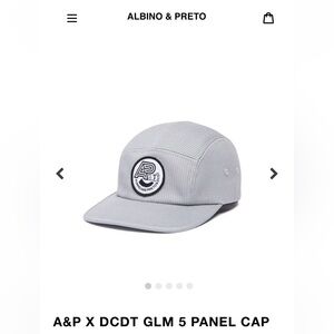 Albino&Preto x Descendant Japan Collab GLM 5 Panel Hat